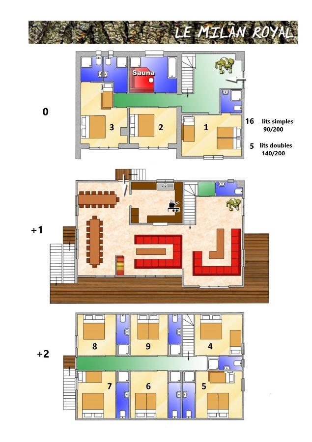 Le Milan Royal 26 Pers, Malmedy, Balneo, Vue, Calme Villa ภายนอก รูปภาพ