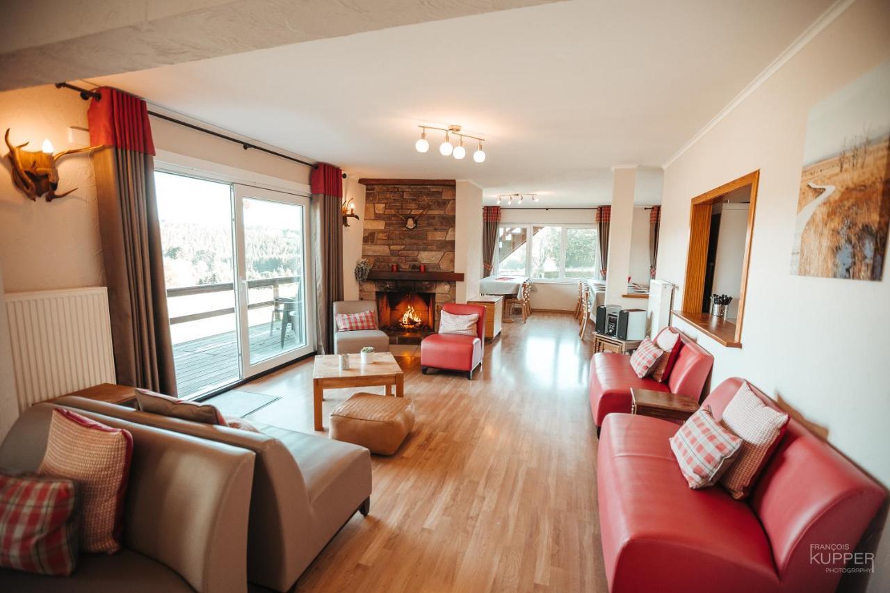 Le Milan Royal 26 Pers, Malmedy, Balneo, Vue, Calme Villa ภายนอก รูปภาพ